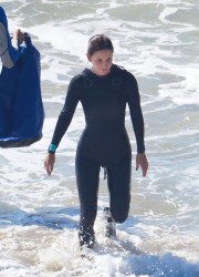 Courteney Cox at Cougar Town