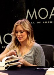 Hilary Duff Signed Book