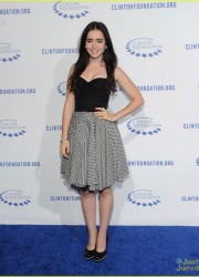 Lily Collins at A Decade of Difference