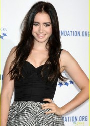 Lily Collins at A Decade of Difference