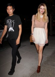 Mischa Barton Night Out in LA