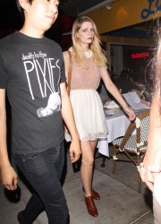 Mischa Barton Night Out in LA