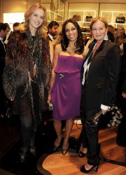 Rosario Dawson at Opening of Roberto Cavalli's Sloane Street Boutique