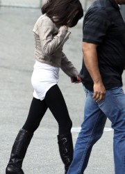 Selena Gomez out in Vancouver