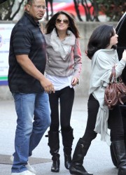 Selena Gomez out in Vancouver