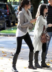 Selena Gomez out in Vancouver