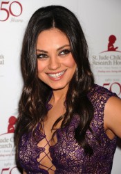 Mila Kunis at St. Jude Children's Research Hospital's Gala