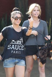 Vanessa Hudgens and Ashley Benson