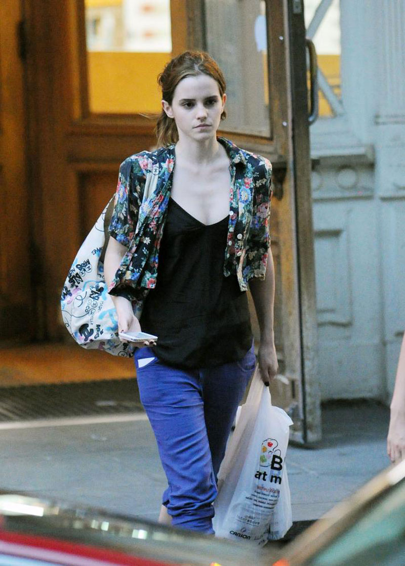 EMMA WATSON Out and About in New York - HawtCelebs