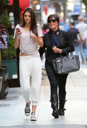 KENDALL and Kris JENNER