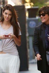 KENDALL and Kris JENNER