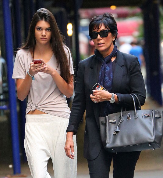 KENDALL and Kris JENNER
