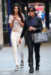 KENDALL and Kris JENNER