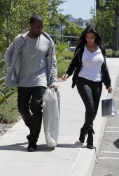 KIM KARDASHIAN and Kanye West