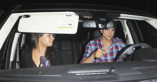 MILA KUNIS and Ashton Kutcher