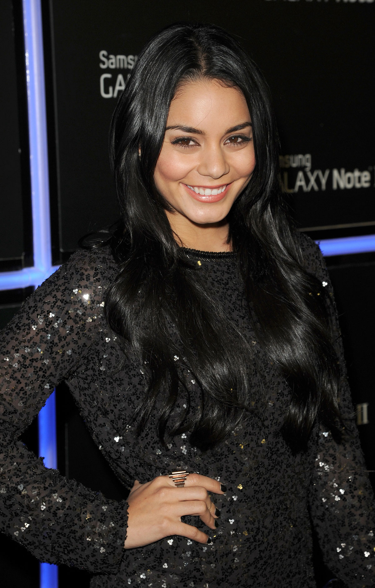 VANESSA HUDGENS at Samsung Galaxy Note II Launch in Beverly Hills - HawtCelebs