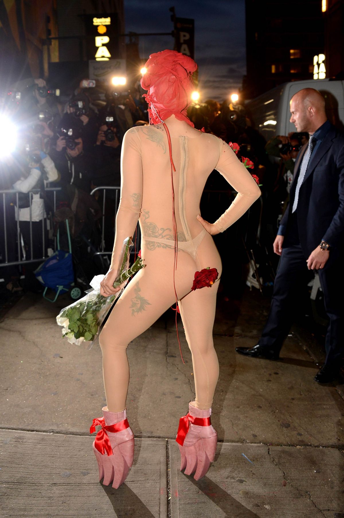 lady-gaga-arrives-at-roseland-ballroom-i