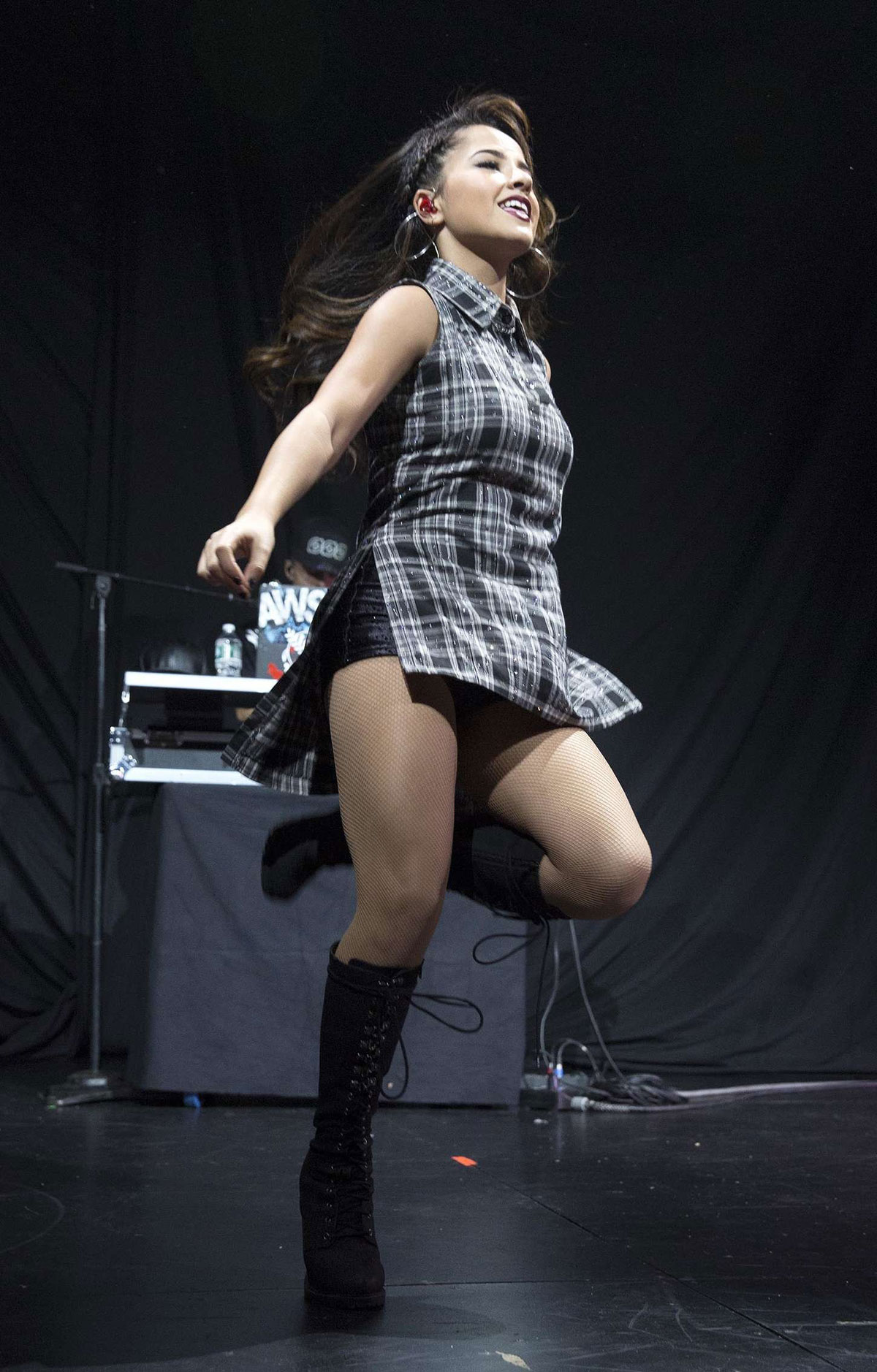 BECKY G Performs at Concert at Best Buy Theater in New York - HawtCelebs