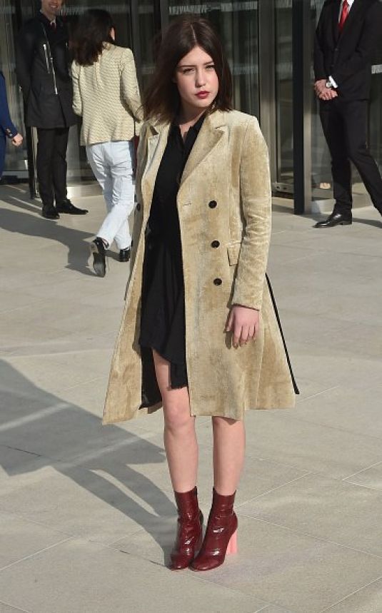 ADELE EXARCHOPOULOS at Louis Vuitton Fashion Show in Paris ...
