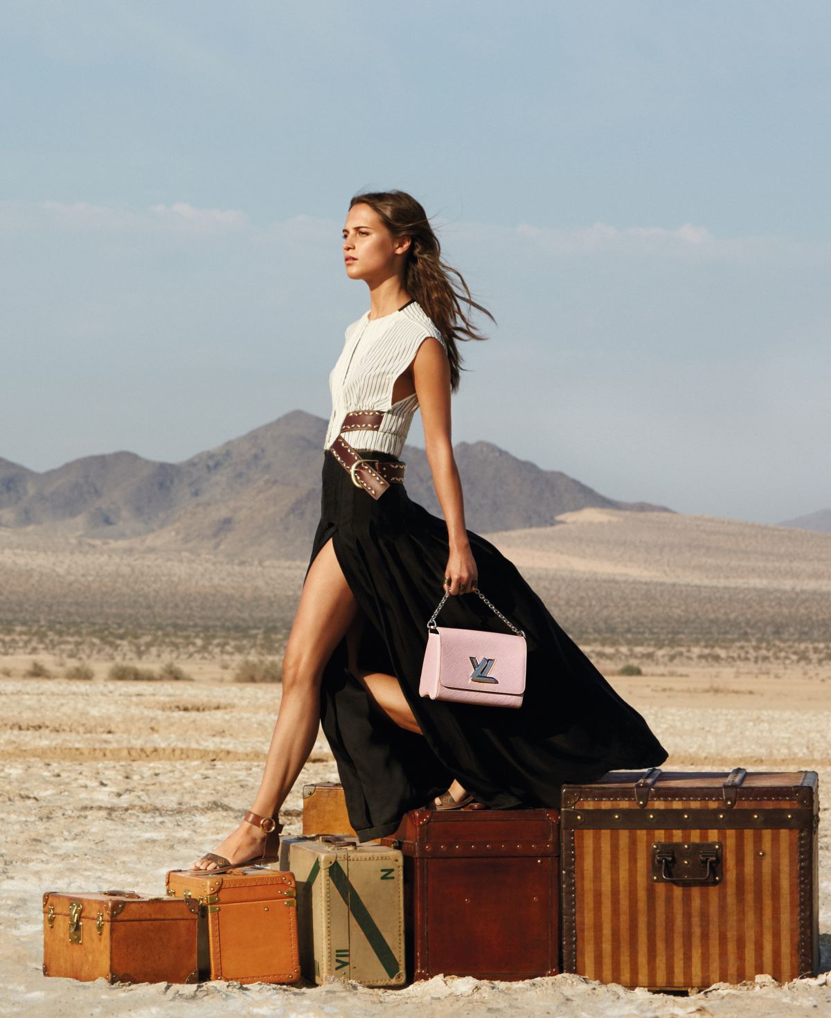 ALICIA VIKANDER for Louis Vuitton Spirit of Travel Campaign - HawtCelebs
