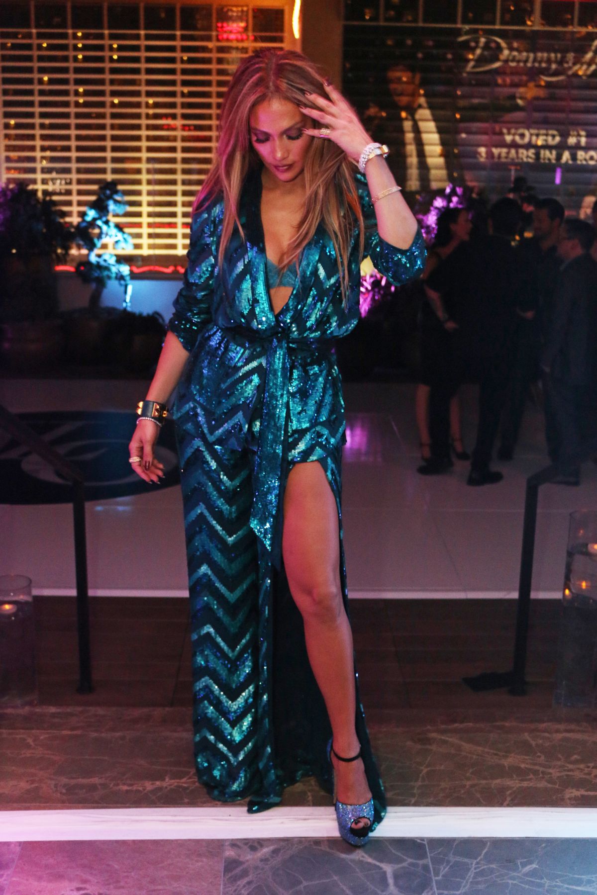 Jennifer Lopez At Jennifer Lopezs Private 47th Birthday Party In Las Vegas 07262016 Hawtcelebs 