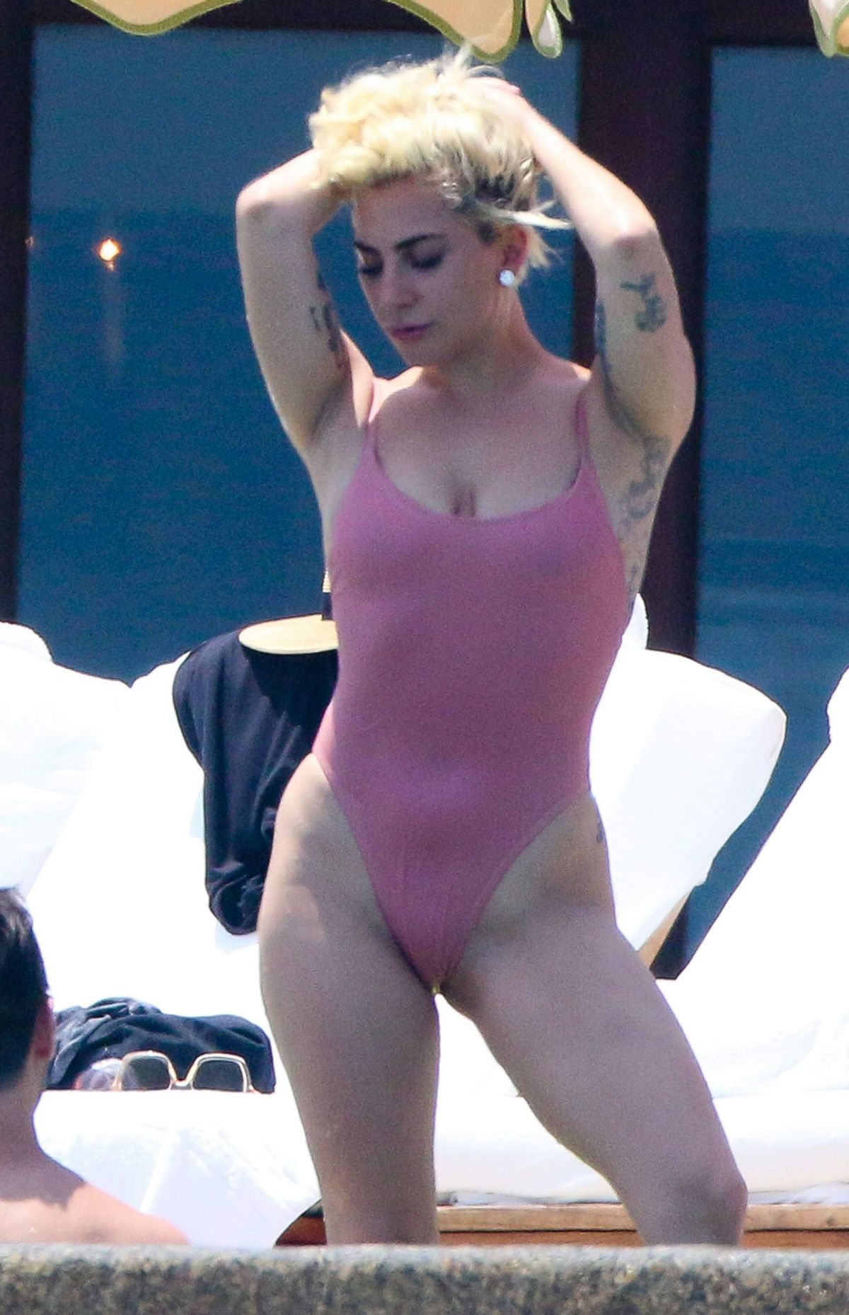 Lady Gaga Nude Suit 95