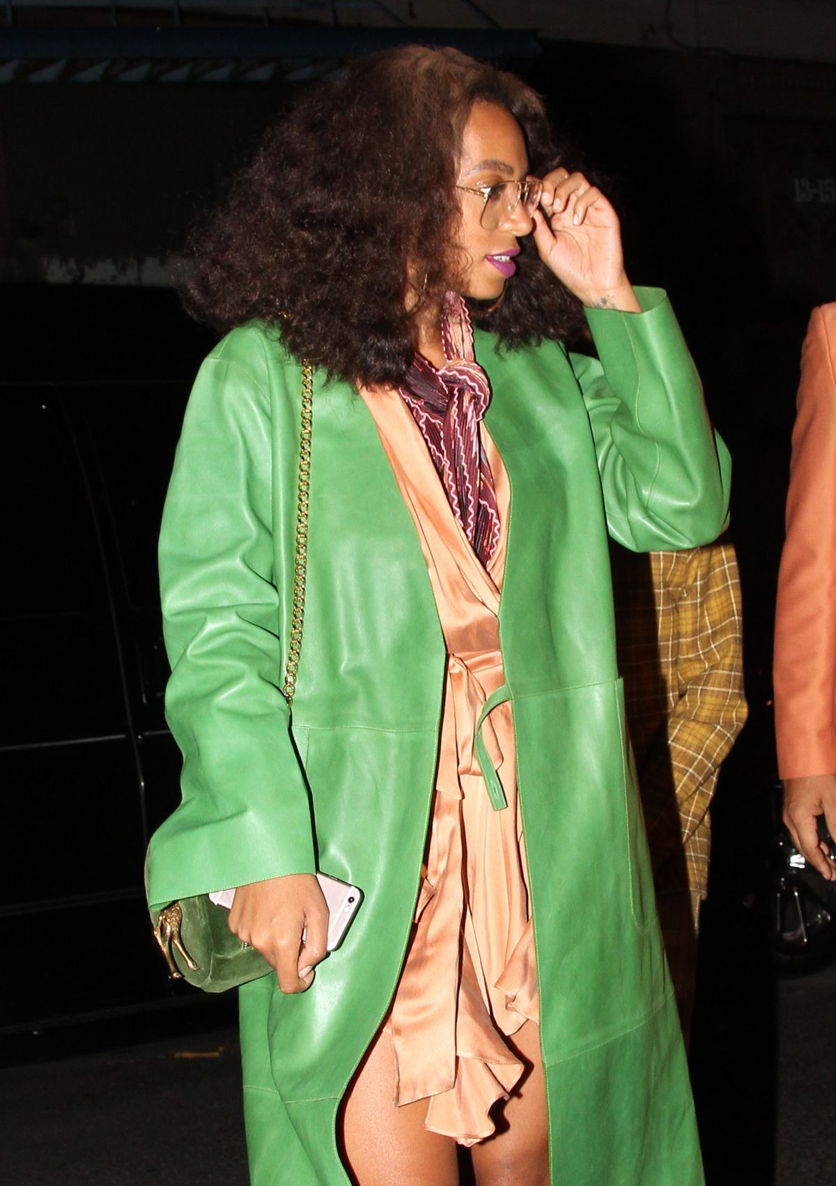 SOLANGE KNOWLES at Beyonce’s Birthday Party in New York 09/05/2016 