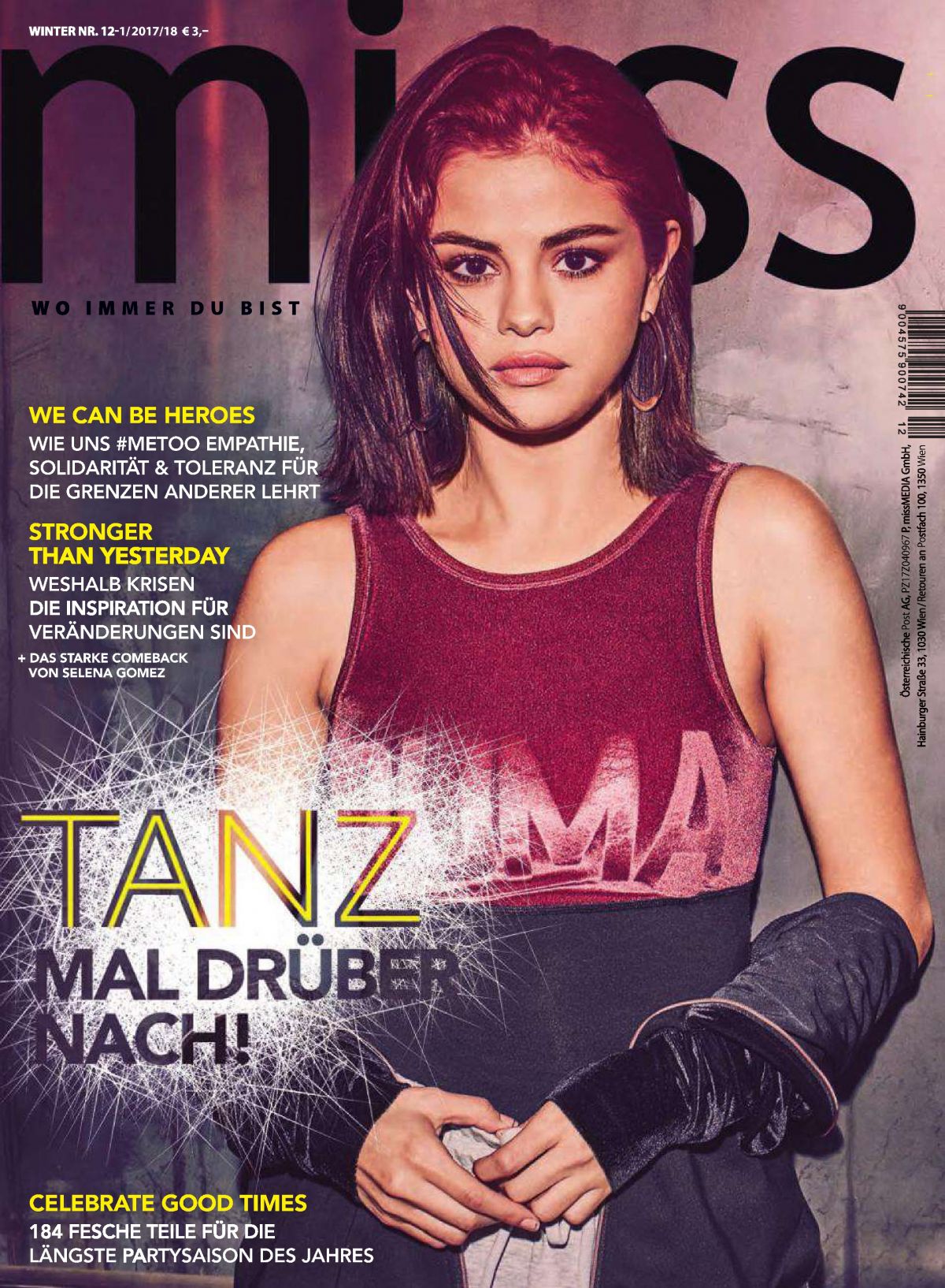 magazine Selena gomez