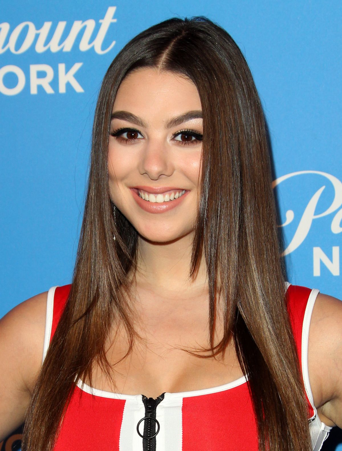 Actor Kira Kosarin attends Paramount Network launch party 