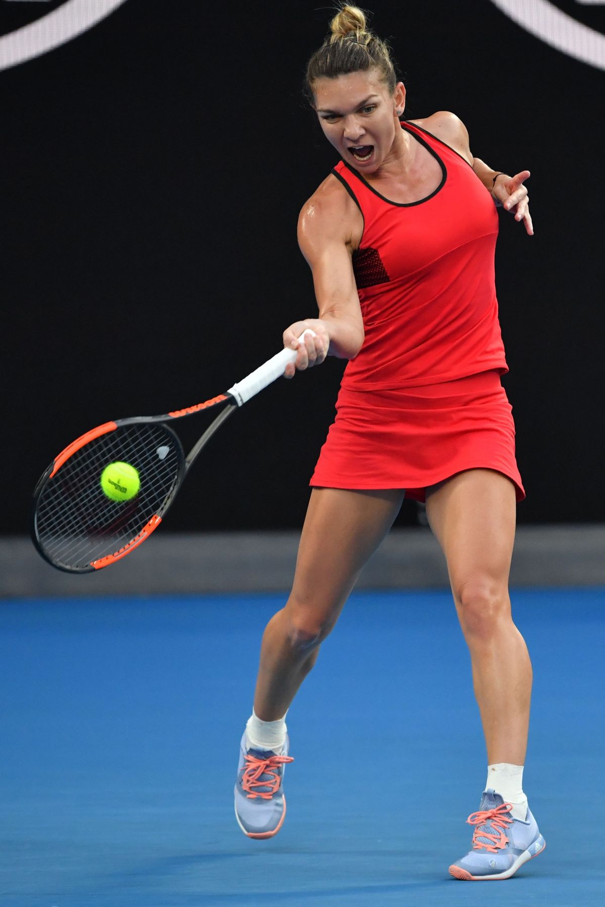 SIMONA HALEP at Australian Open Tennis Tournament Final in Melbourne 01