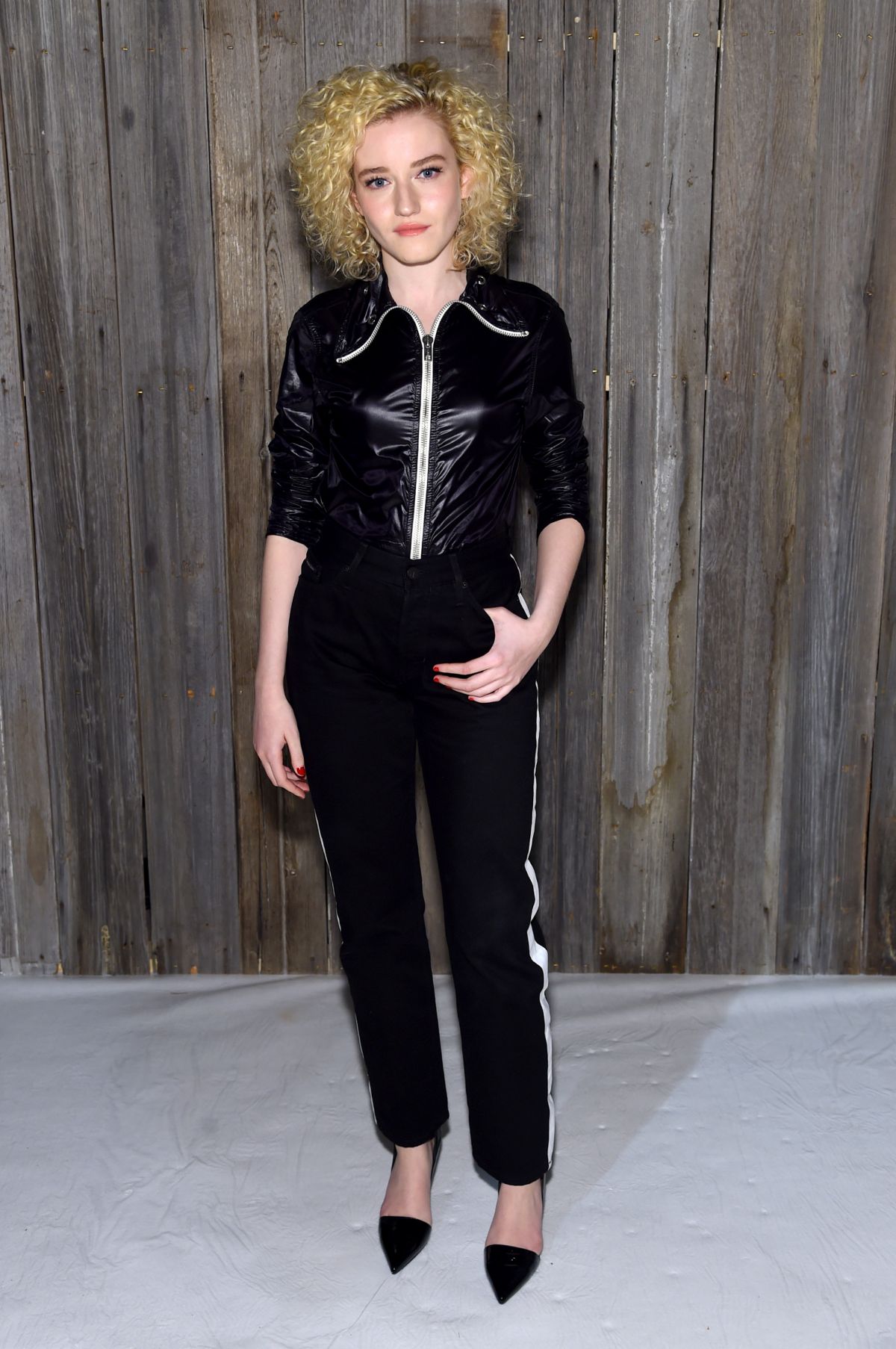 JULIA GARNER at Calvin Klein Show at New York Fashion Week 02/13/2018 - HawtCelebs1200 x 1806