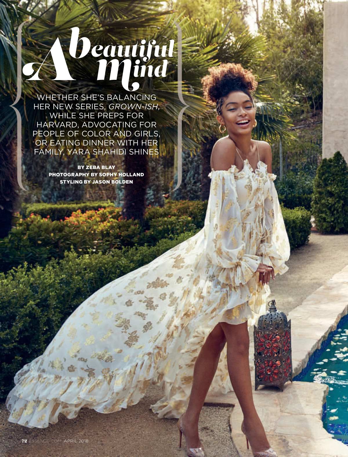 Image result for yara shahidi magazine