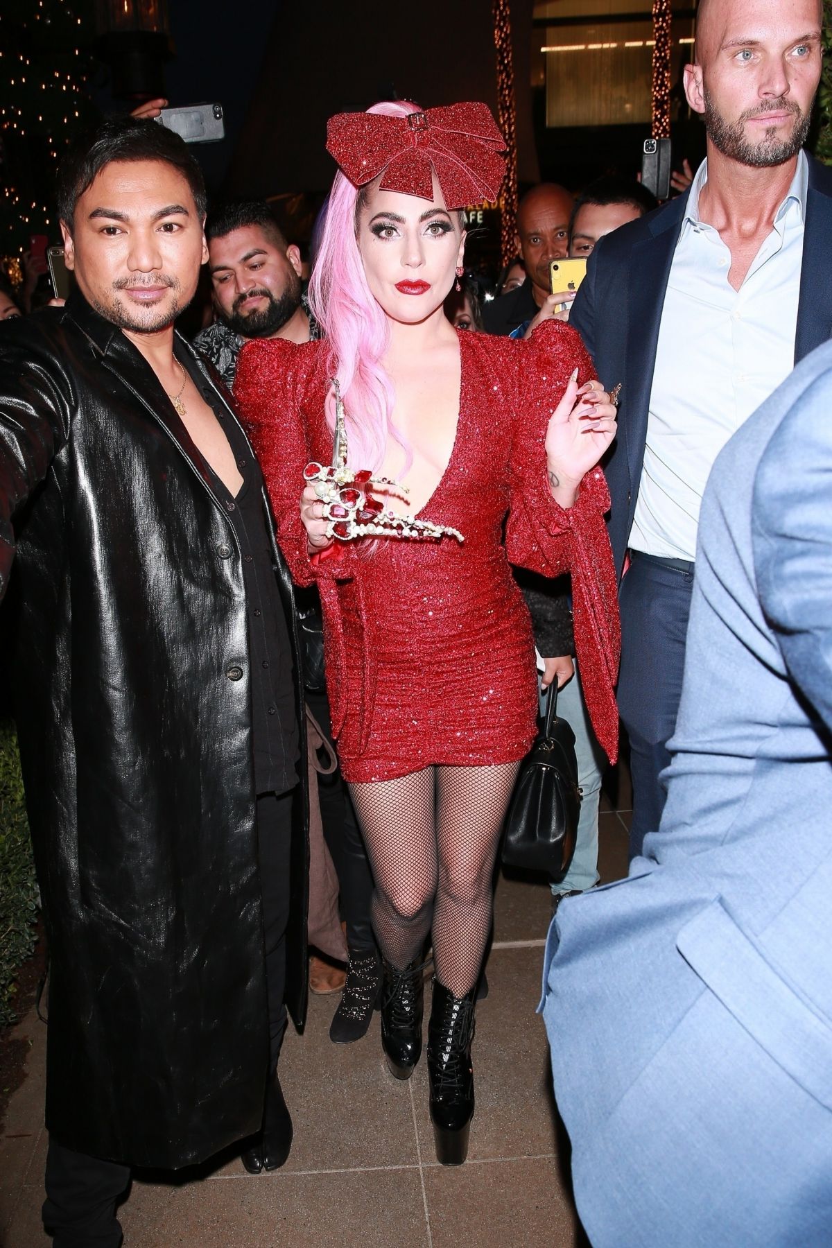 Lady Gaga At Her Haus Labs Makeup Pop Up Launch At The Grove In Los