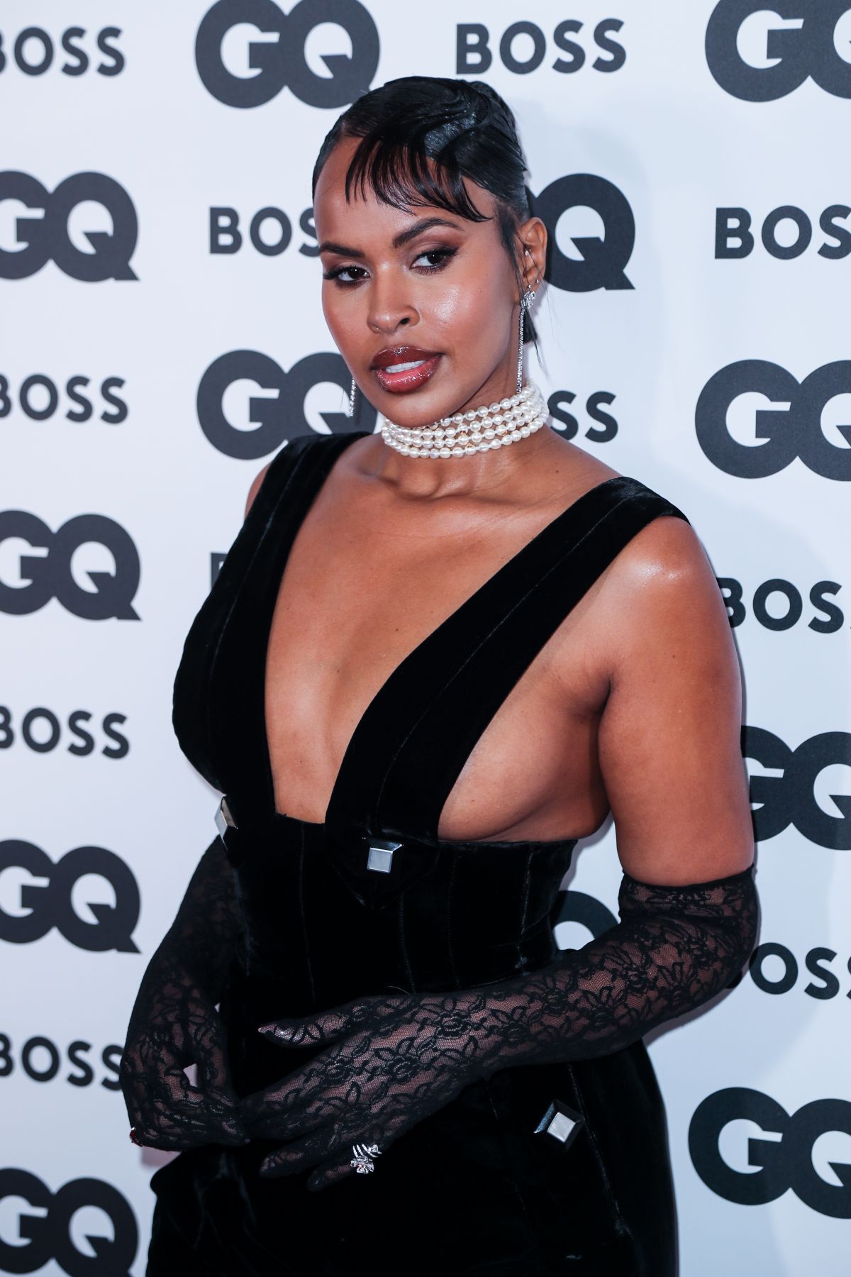 Sabrina Dhowre Elba At Gq Men Of The Year Awards In London