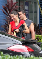 Adriana Lima Heading at the Gym
