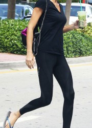 Adriana Lima at Boxing Session