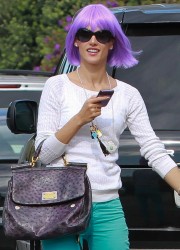 Alessandra Ambrosio Out For Kids Halloween Party in Los Angeles