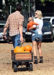 Ali Larter in Jean Shorts