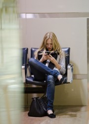 Amanda Seyfried at LAX Airport