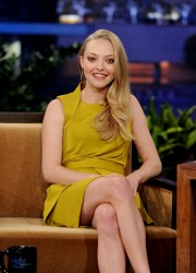 Amanda Seyfried at The Tonight Show with Jay Leno