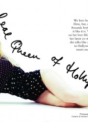 Amanda Seyfried in Glamour UK
