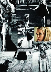 Amanda Seyfried in Glamour UK