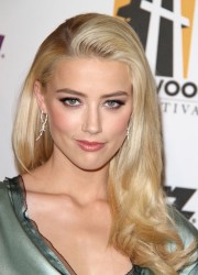 Amber Heard at The Hollywood Film Awards