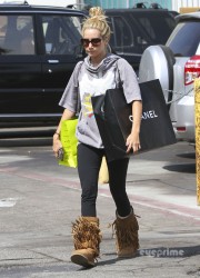 Ashley Tisdale Shopping in Beverly Hills