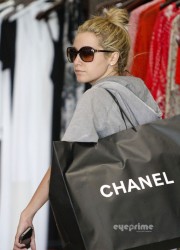 Ashley Tisdale Shopping in Beverly Hills