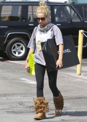 Ashley Tisdale Shopping in Beverly Hills