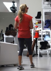 Ashley Tisdale Shopping in Los Angeles