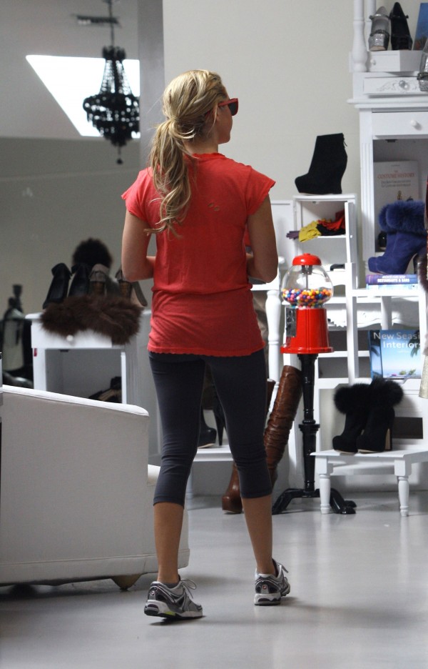 Ashley Tisdale Shopping in Los Angeles