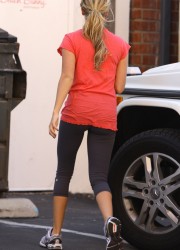 Ashley Tisdale Shopping in Los Angeles