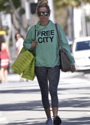 Ashley Tisdale in Leggings